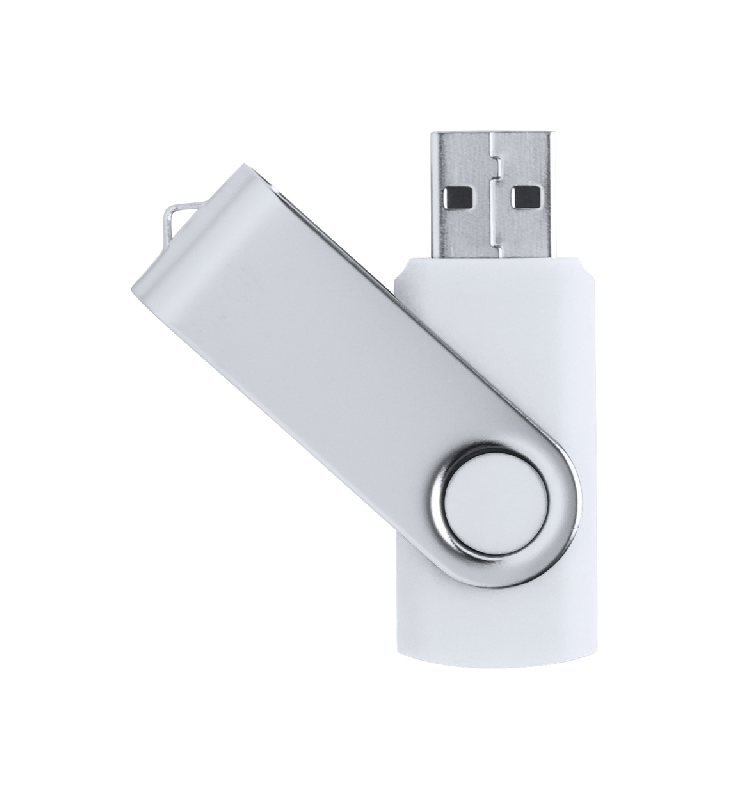 Clé USB publicitaire - Flash drive 32GB en métal et plastique - USB 2.0 - Livrée en boîte cadeau_0
