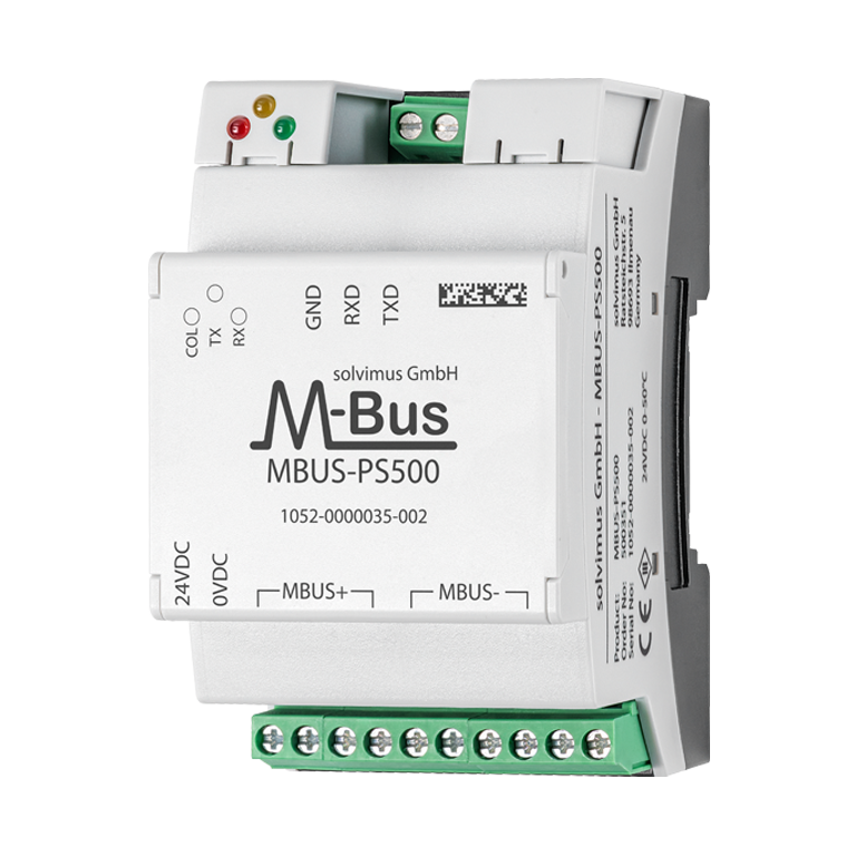 Convertisseurs de niveau maître puissants - Jusqu'à 500 charges unitaires - MBUS-PS125 / MBUS-PS250 / MBUS-PS500 - Conversion RS-232 sur M-Bus_0
