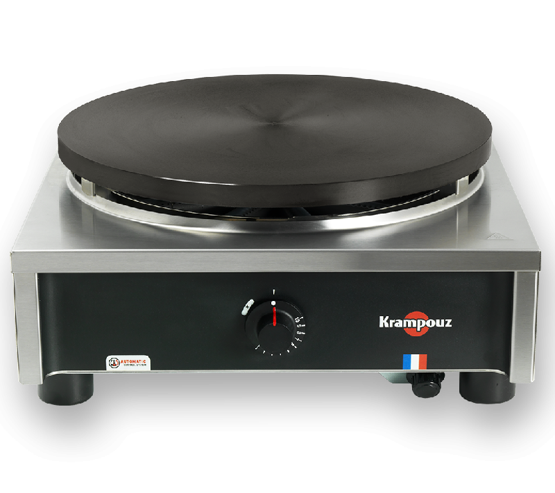 Crêpière gaz carrée Confort régulation thermostatique ø 35 cm Krampouz_0
