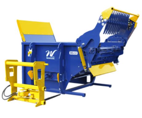Dérouleuse pailleuse DE450 KP - Warzée SA - balles jusqu'à 1200 kg - polyvalente avec kit paillage optionnel_0