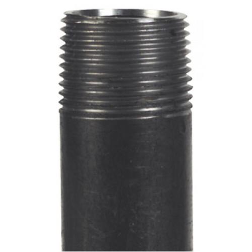 DEMI BOBINE FONTE FILETÉE NOIRE - FILETAGE 40/49 NOIR - LONGUEUR 100 MM CODITAL