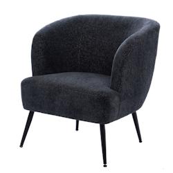 Fauteuil Tallinn bleu -  Autre Tissu Amadeus 74x74 cm - bleu 3520071910994_0