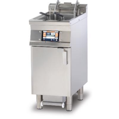 Friteuse électrique simple 18L pompe de filtration et relevage automatique - F18-74ETDPS | LOTUS 700_0
