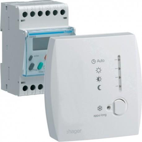 GE SIMPLIFIÉ 1 ZONE 7J HAGER 49353