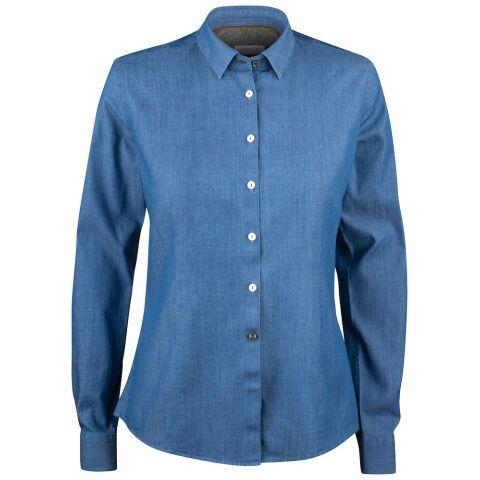 J.HARVEST & FROST INDIGO BOW 130 CHEMISE FEMMES INDIGO - TAILLE XXXXL