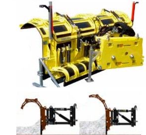 Lame à neige LGV - galbe variable 850 à 1250 mm - bi-raclage et tri-raclage_0
