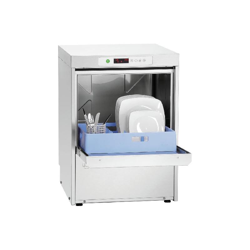 Lave-vaisselle PRO pro (L)500 x (P)500 mm avec pompe de vidange & adoucisseur, 6650 W, 400 V - TRI_0