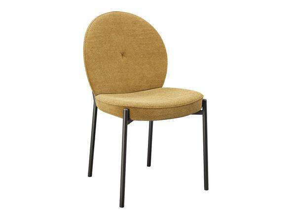 Lot de 2 sièges de réunion Cadi structure acier et tissu personnalisable_0