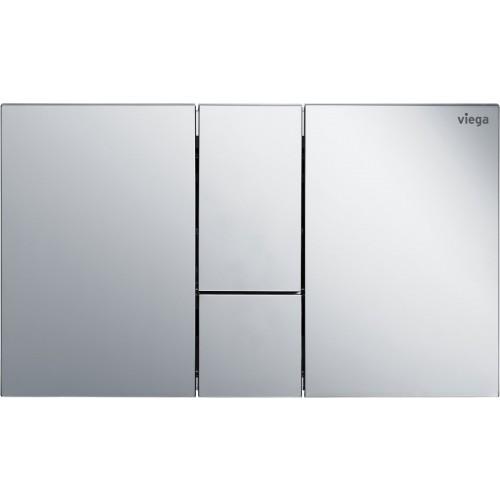 PLAQUE DE COMMANDE DE WC VISIGN FOR STYLE 24 POUR RÉSERVOIR PREVISTA 8614.1 - INOX BROSSÉ VIEGA