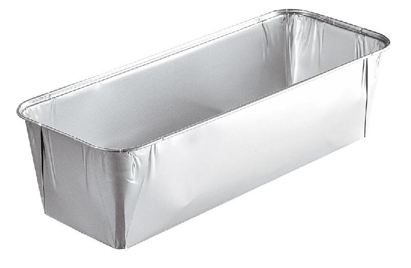 Plat Aluminium NOVATRAY Large 2270ml  -305x117x81mm - Moule Cuisson Four Lasagnes Gratins Traiteur Jetable NovaPac - Lot de 300 unités - KM2300_0