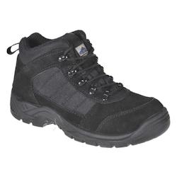 Portwest - Chaussures de sécurité montantes TROUPER S1P Noir Taille 44 - 44 noir matière synthétique 5036108255306_0