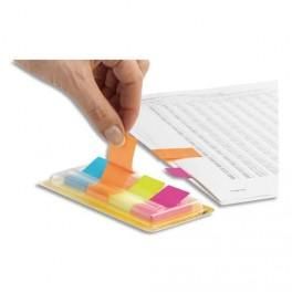 POST-IT DISTRIBUTEUR 4 BLOCS DE 50 FEUILLES REPOSITIONNABLES EN Z . FORMAT 2,54X3,81CM.COLORIS ASSORTIS