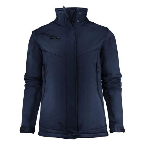 PRINTER ESSENTIALS SKELETON VESTE SOFTSHELL FEMMES DARK NAVY - TAILLE XXXL