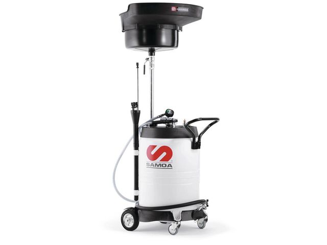 Récupérateur d'huile usée 100 litres - Aspiration et gravité - Réf 372 500_0