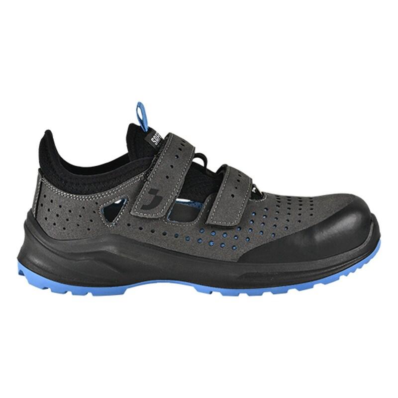 Safety Jogger - Sandales de sécurité végan ultra-respirantes MODULO noir et bleu S1PS http://carbonn.Fr/img/co/336.Jpg Taille 48 - 48 matière synt_0