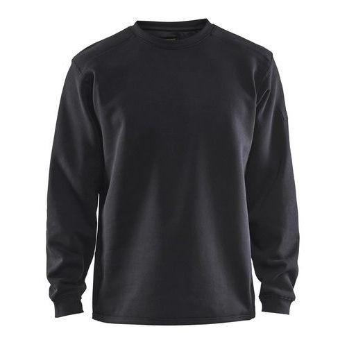 SWEAT COL ROND NOIR TAILLE L - BLAKLADER