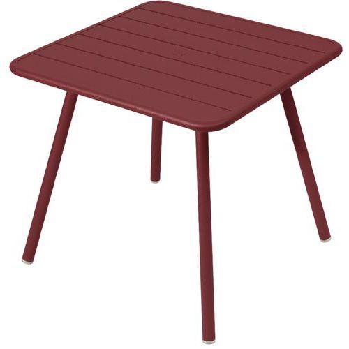 TABLE 4 PIEDS 80X80 LUXEMBOURG PIMENT