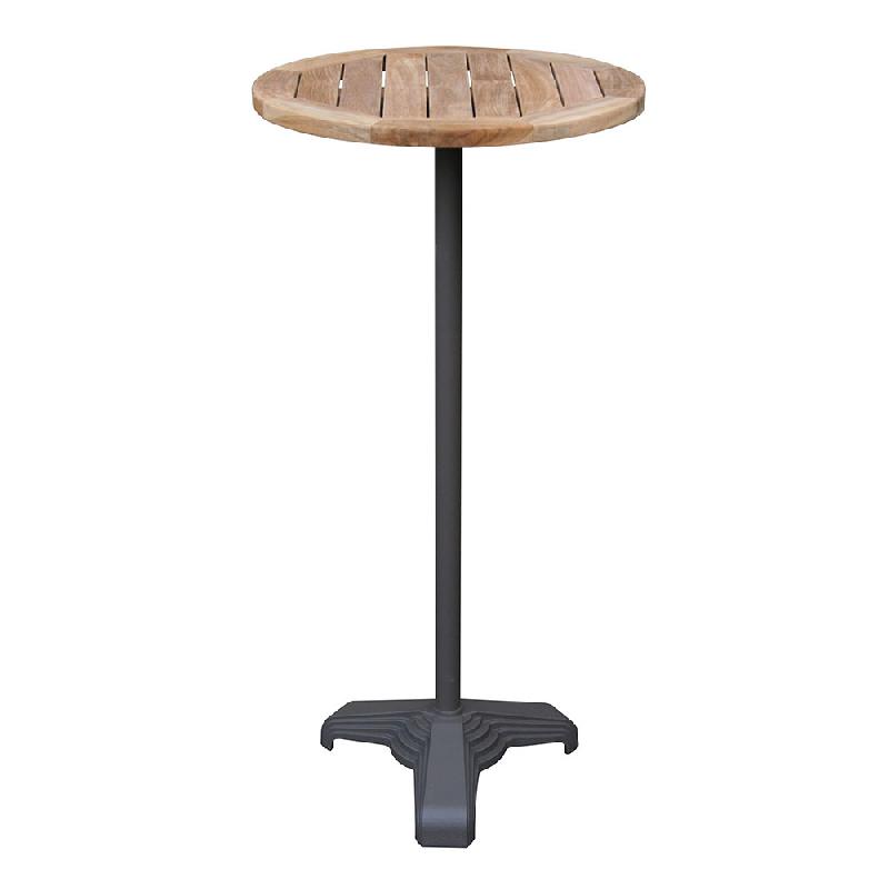 Table mange-debout simple 1110 eco MDS - Plateau Ø50 à Ø60 cm_0