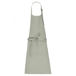 Tablier en coton bio vert clair avec poche - Taille unique - Kariban - Certifié GOTS_0