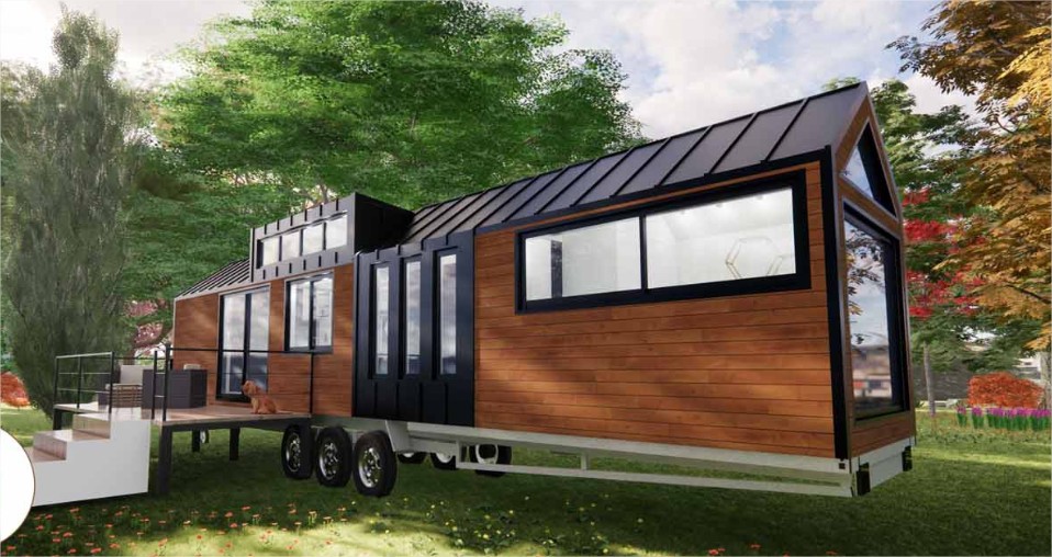 Tiny xxl : tiny house sur semi remorque - 32,88 m²._0