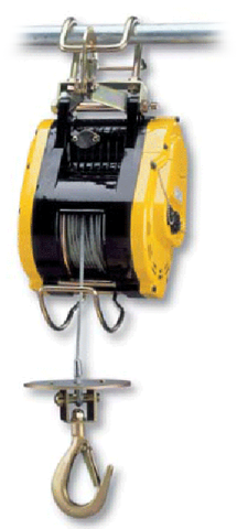 Treuil électrique à câbles compact et maniable pour BTP - Installable en position fixe ou mobile -_0