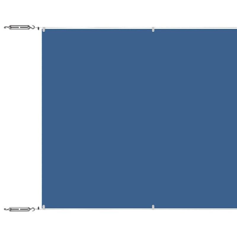 VidaXL Auvent vertical Bleu 140x1200 cm Tissu oxford Modèle Outdoor Sigma Prime Plus - 148464_0