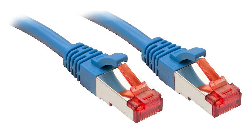 Lindy 47722 - Câble réseau Cat.6 S/FTP en cuivre 250 MHz - 7,5 m - Bleu_0