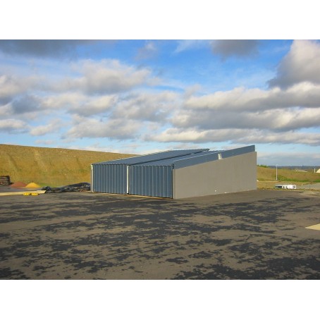Abris de stockage sur-mesure bardé ou non_0