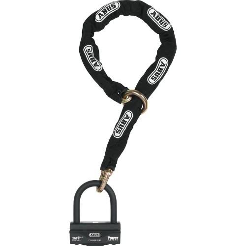 ANTIVOL U 140 MM POUR MOTO + CHAINE BLACKLOOP 12/80 CM ABUS