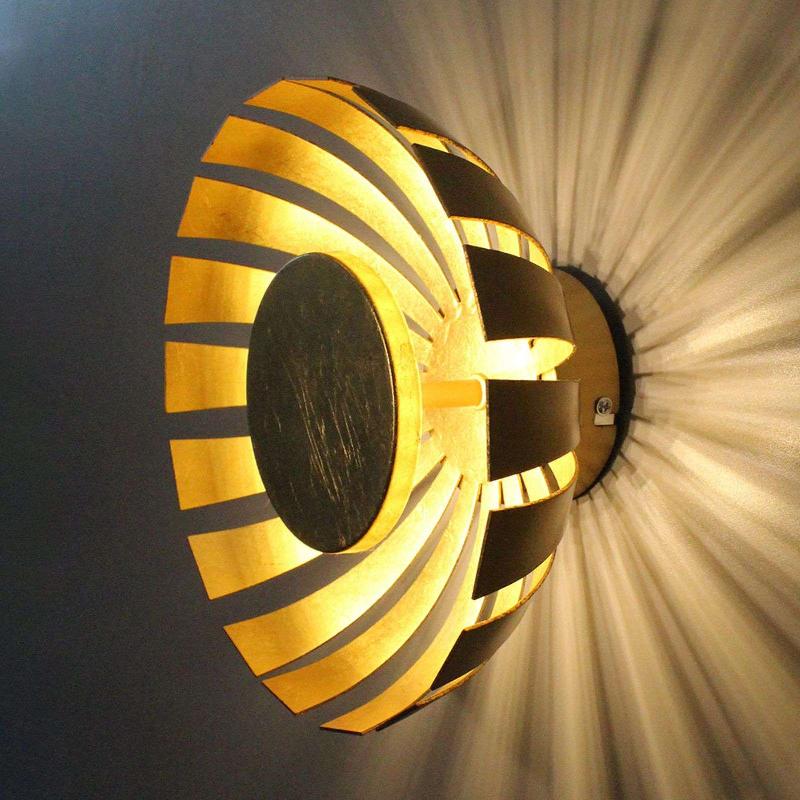 ECO-LIGHT APPLIQUE LED FLARE SMALL, DORÉ