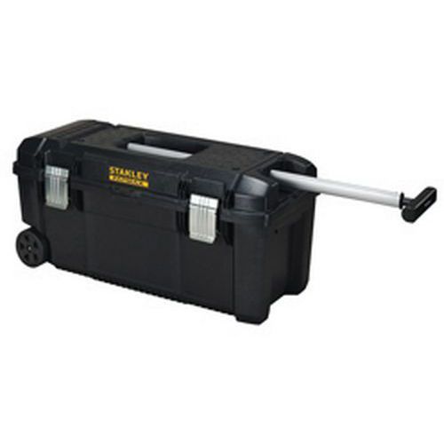 STANLEY 1 BOITE À OUTILS ÉTANCHE POIGNÉE TÉLESCOPIQUE ET ROULETTES - 39 LITRES