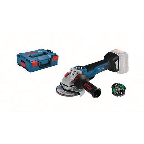 BOSCH 1 MEULEUSE ANGULAIRE GWS 18V-10 PSC SOLO L-BOXX