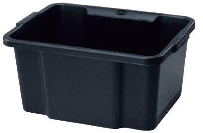 BOX EMPILABLE EN PLASTIQUE NOIR 30 L