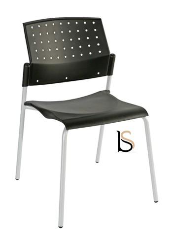 Chaise empilable en polypropylene tiko - beige_1