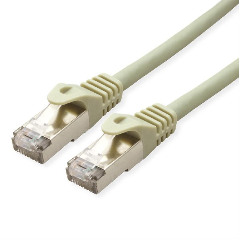 Cordon VALUE Cat.6A (Classe EA) S/FTP (PiMF) solide LSOH, gris, 90 m_0