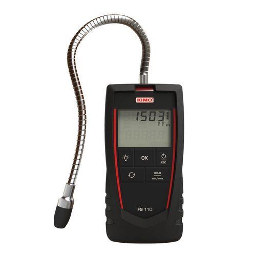 DÉTECTEUR DE FUITES DE GAZ COMBUSTIBLE, 0-10000 PPM, ALARME, ÉCRAN 2 LIGNES - KIMFG110