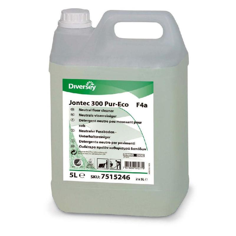 DETERGENT JONTEC 300 PUR-ECO AUTOLAVEUSE - PARFUM FRAIS ET CITRONNE - 5 L