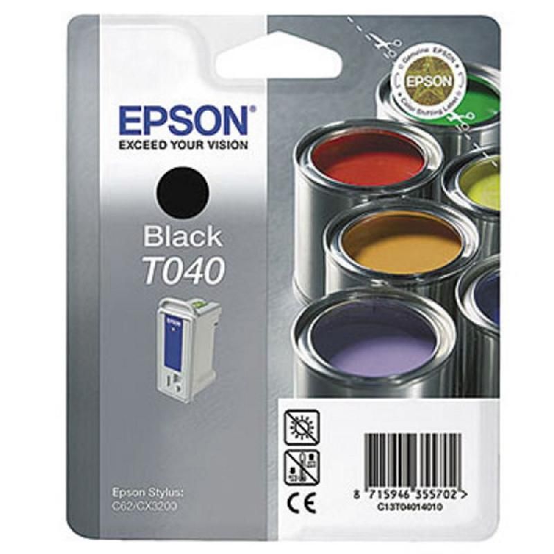 EPSON CARTOUCHE D'ENCRE PEINTURE T0401 N (C13T04014010) - COULEUR: NOIR