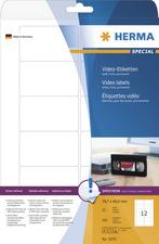 ETIQUETTE POUR CASSETTES VIDÉO SPECIAL, 147,3 X 20 MM - LOT DE 2