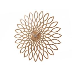 Horloge en bois Sunflower 60 cm Karlsson - marron 8714302479519_0