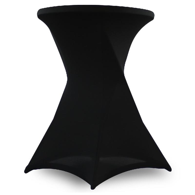 Housse de mange-debout noire - 110x80 cm - élasthanne et polyester - usage intérieur/extérieur_0