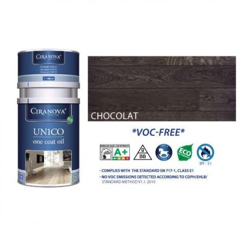 HUILE MONOCOUCHE BICOMPOSANT UNICO CHOCOLAT 7255 - 300 ML CIRANOVA