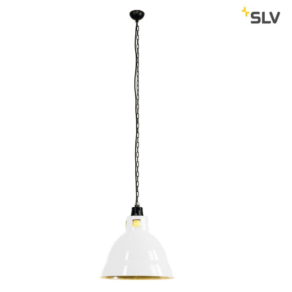 LUMINAIRE SUSPENDU MÉTALLIQUE PARA 380 BLANC - SLV 165351