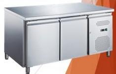 Meuble réfrigéré TRP2P600SDX - Inox 304 intérieur et extérieur - Grande capacité_0