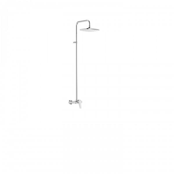 MITIGEUR DOUCHE DOUCHE FIXE DE 242X242 MM À ROTULE CHROMÉ - TRES 21799501