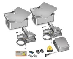 Motorisation enterrée pour portail battant BR21/351 - 24V - largeur max 3,5 m - usage intensif_0