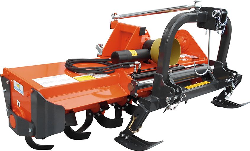 Mz9si - fraises et herses rotatives Muratori - puissance 70 CV - déportable hydraulique_0