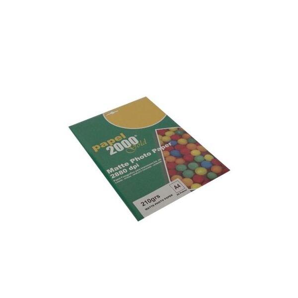 OEM Papier photo A4 mat 210gr pour jet d'encre 20fls - 5603013009029_0