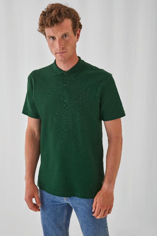 Polo homme ID.001 - Réf: CGPUI10 - 100% coton pré-rétréci Ring-Spun - B&C_0