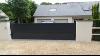 Portail aluminium coulissant droit plein design e-nao_0